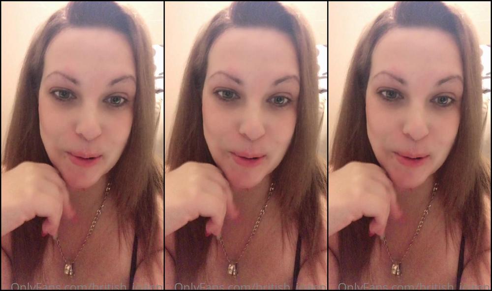 British Joanna It S Goodnight And God Bless From Me Xxx