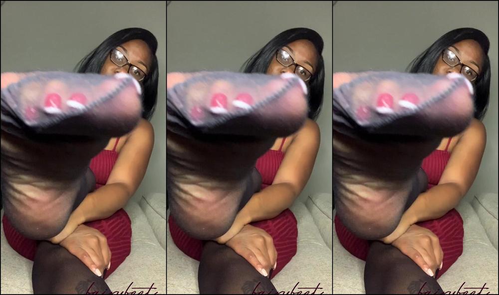 Thegodfairy Min Black Nylon Tease