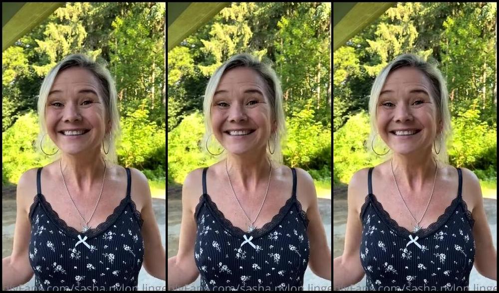 Sasha Nylon Lingerie Onlyfans Sonne Genieen Ftzchen Zeigen Und Euer Sperma Das Leben Ist Schn Enjoy The Sun Show Pussyp