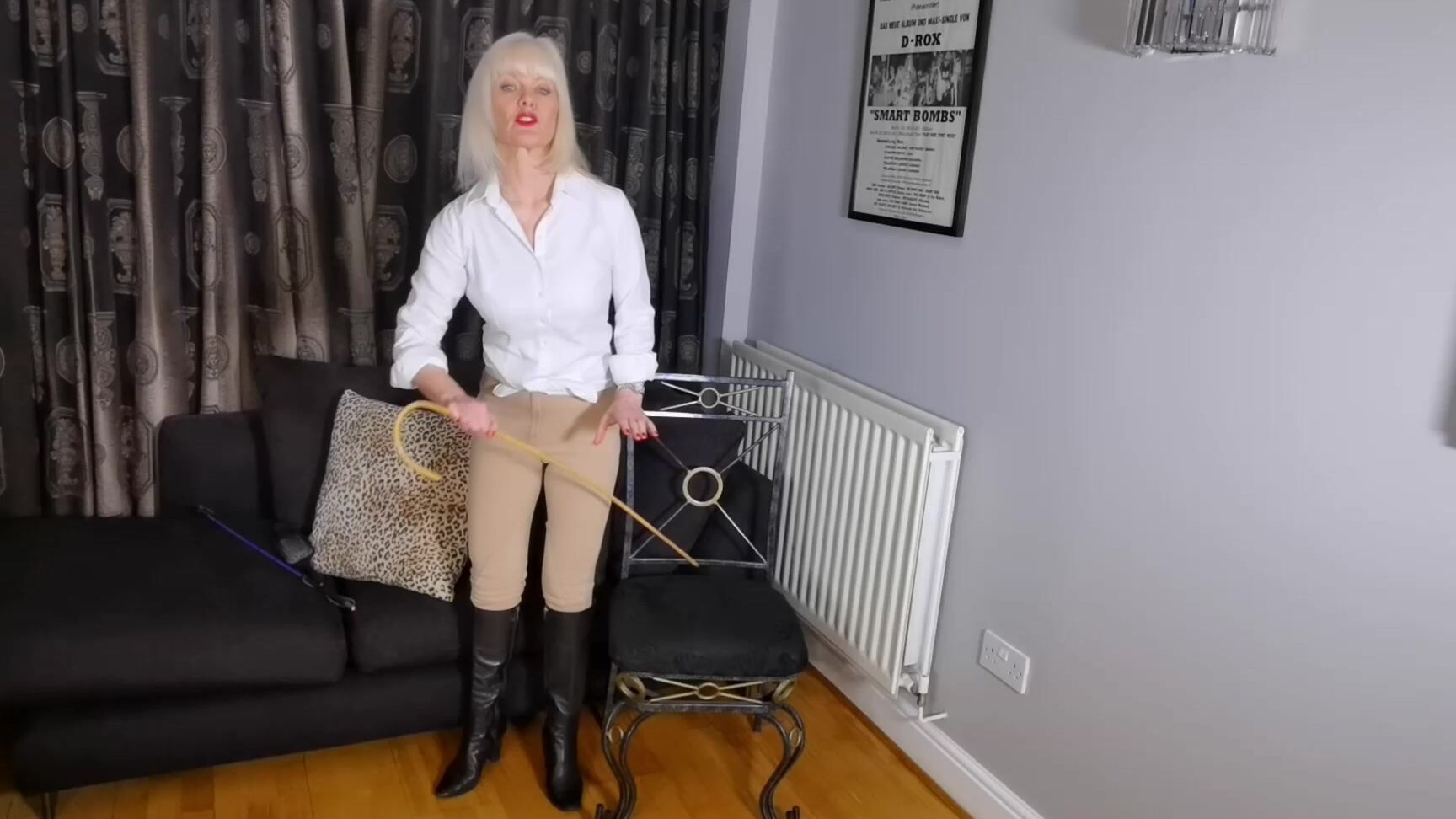 Sam Johnson, Spanking POV, Full HD, Sam Johnsons Spanking Studio SJSS Strict Riding Mistress Punishes You Clips4Sale