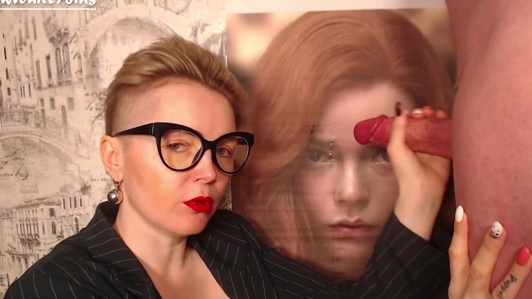 SnowWhite7Sins Cum tribute for Anya Taylor-Joy by couple Pornhub