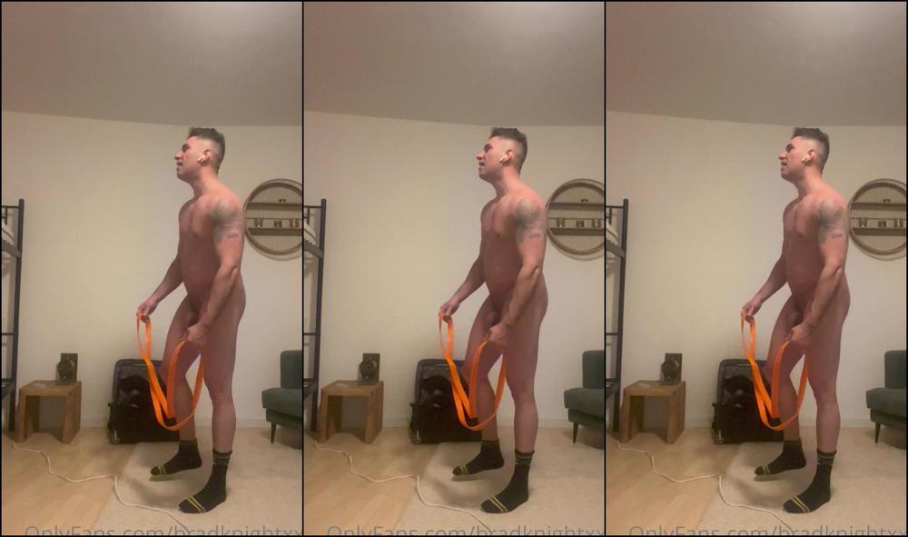 Bradknightxxx My St Naked Workout Just For You Fans Let Me Know What You Think