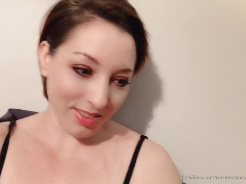 Mistress Kara Nicknamed Mistresskara Onlyfans Update On Yours Truly Part 1 Made This Vid For A Twitter Post But It Won T Upload There Soooooo I M