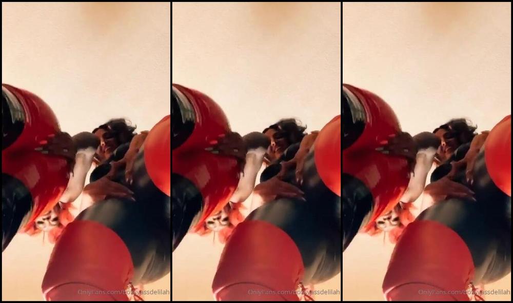 Bossy Ass Delilah 2020 01 24 double domme boot worship clad in leather i love my outfit fact i style all the dommes i OnlyFans