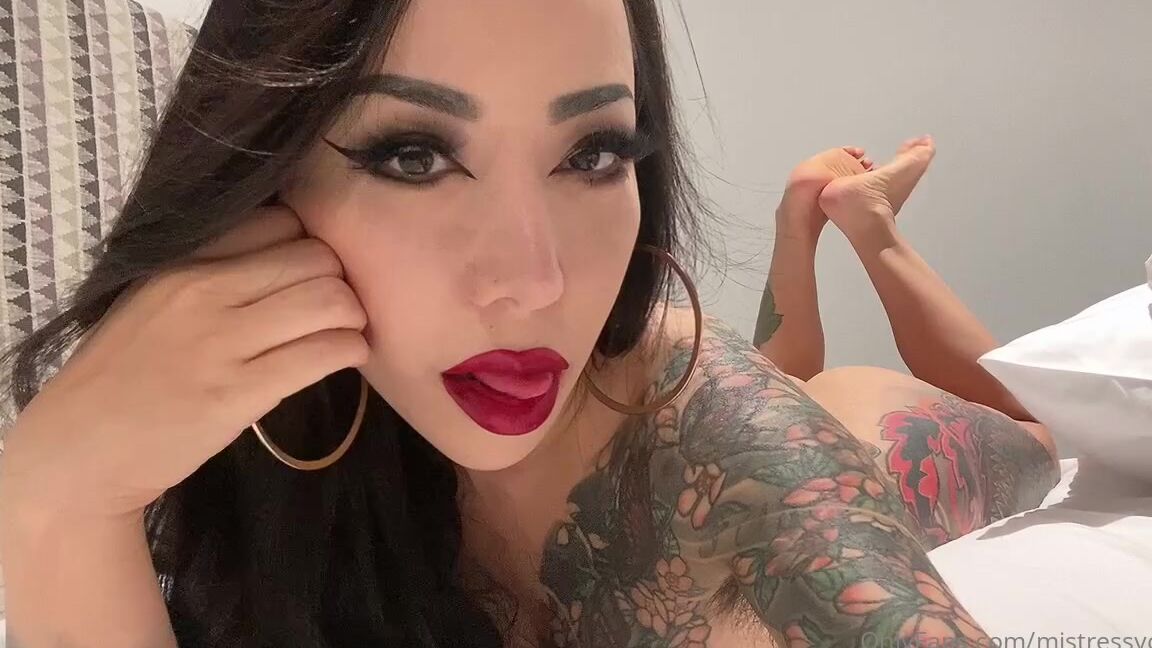Mistressyouko Onlyfans Hey Slave Did You Already Lock Up Your Useless Cock I Know My Perfectly Make Upped Face Makes You W