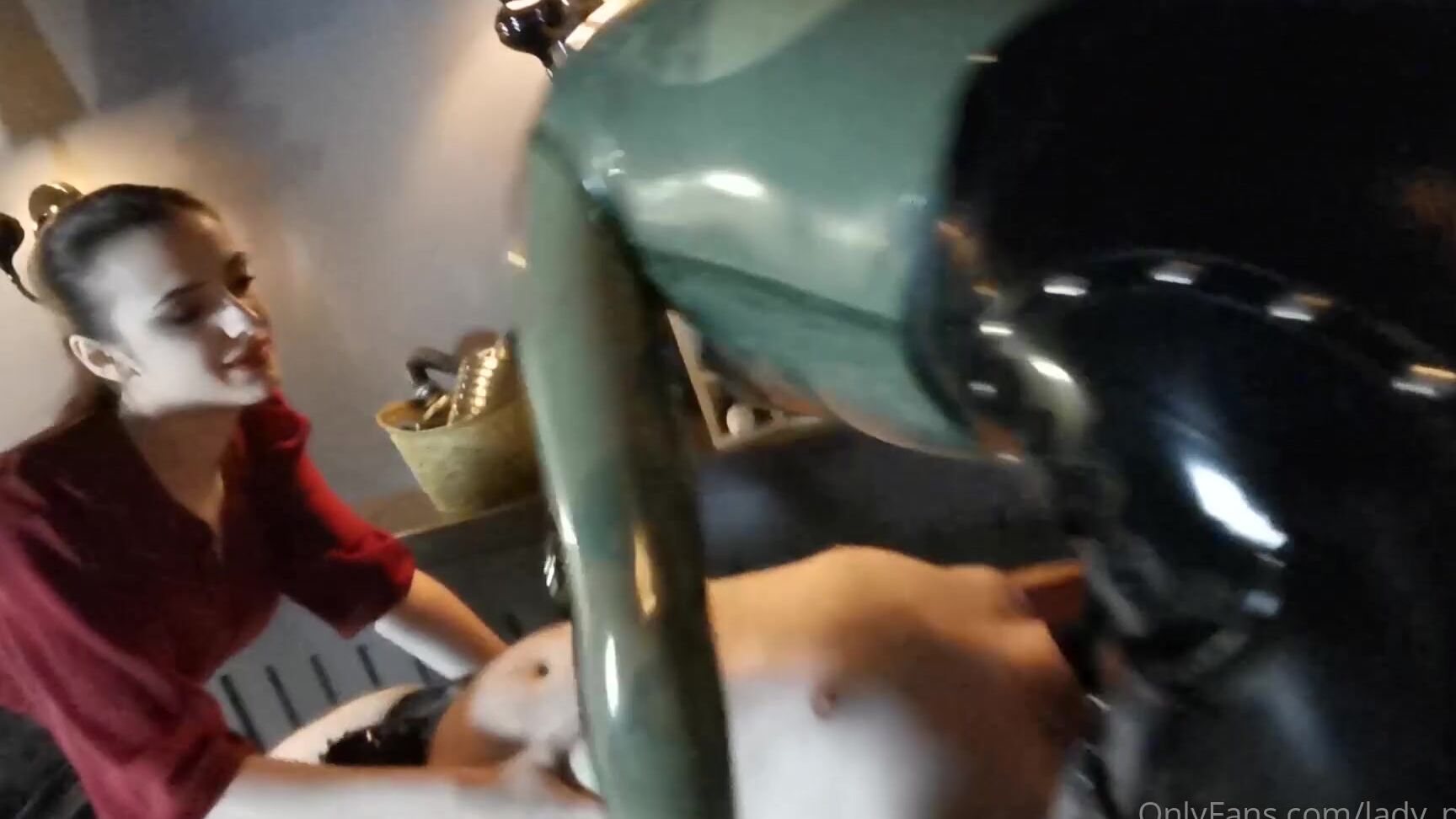 Lady Perse Facesitting On My Favorite Latex Slave With Melisande Sin Girls Just Want To Have Fun