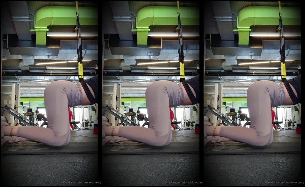 Goddess Domdeluxury 2020-02-06 Today you can choose.You either work out with Me or sit in the corner with a boner waiting  OnlyFans