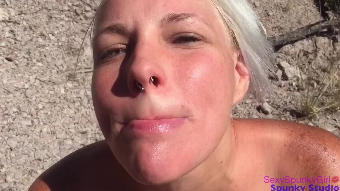 Blowjob, Boy Girl, Cum In Mouth, Cum Swallowers, Outdoor Public Blowjobs sexyspunkygirl hiking in woods bj with cum swallow ManyVids