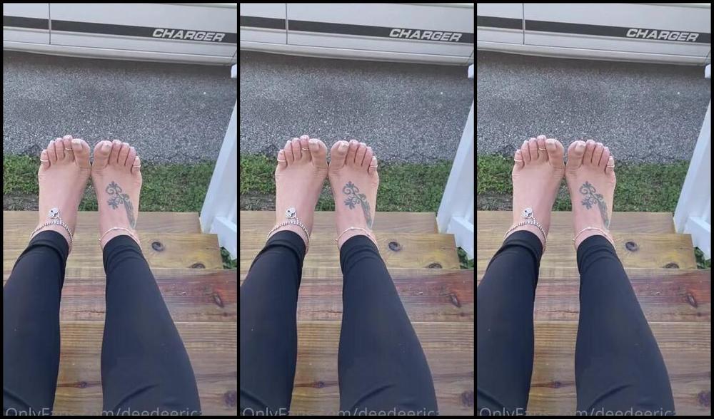 Deedeericanfeet Onlyfans This Morning Like Frozen Piggies For U