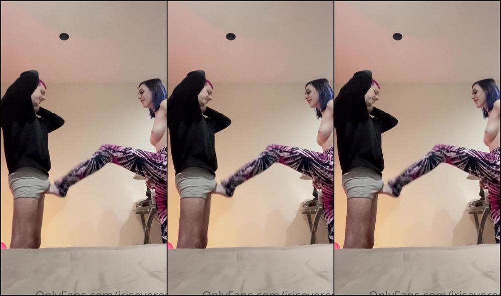 Iriseverest If He Drops He Gets A Week In The Spiked Chastity Cage