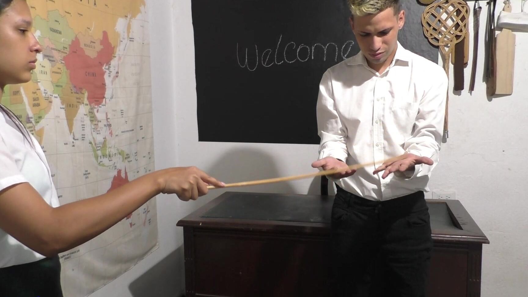 Spank Latinas Slt Head Girl Sofia Canes Luis