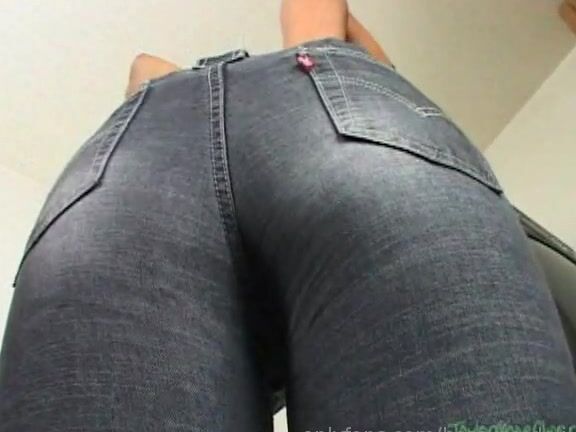 Bossy Ass Delilah His Ones A Classic Tight Low Riding Jeans Big Butt Farting