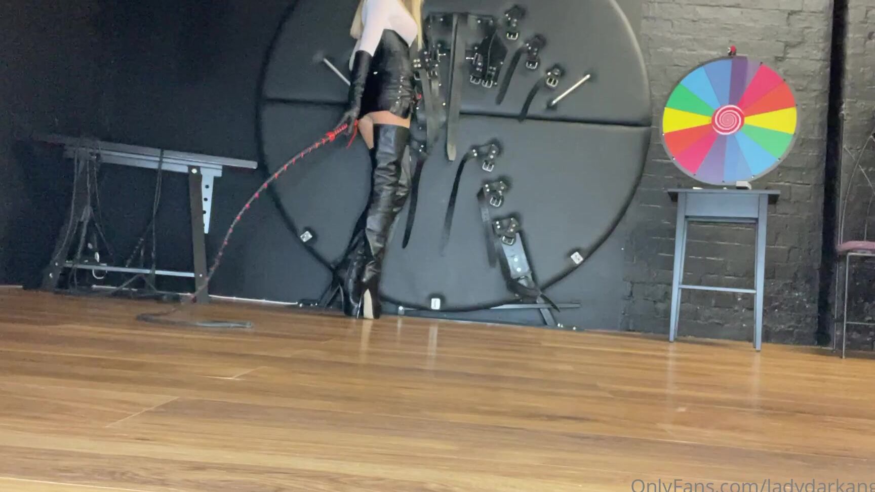 Lady Dark Angel It S All About The Boots And The Whip