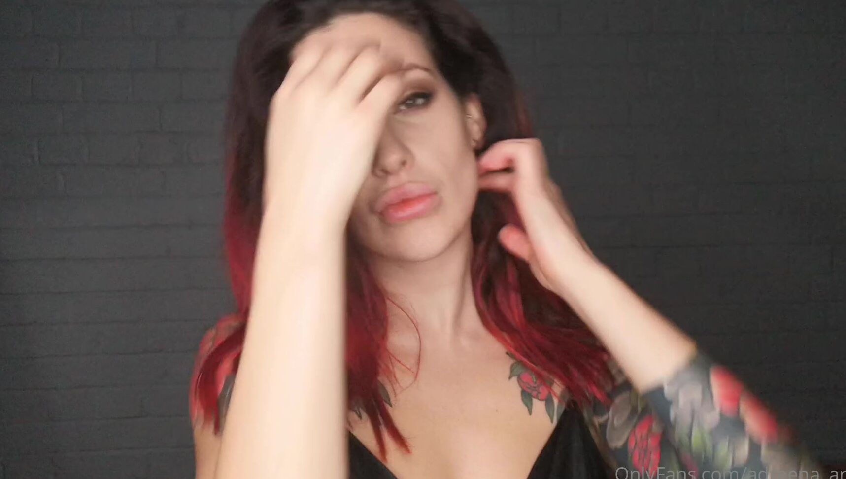 Adreena Angela I Have A Sub With A Hair Fetish I Love To Tease Him With How Thick Long And Vibrant Mi