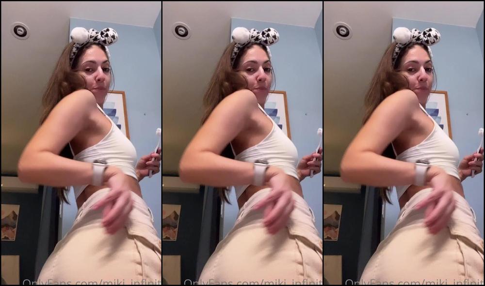 Miki Infinita 2769189068 02 09 2023 I Look So Cute While Brushing My Teeth