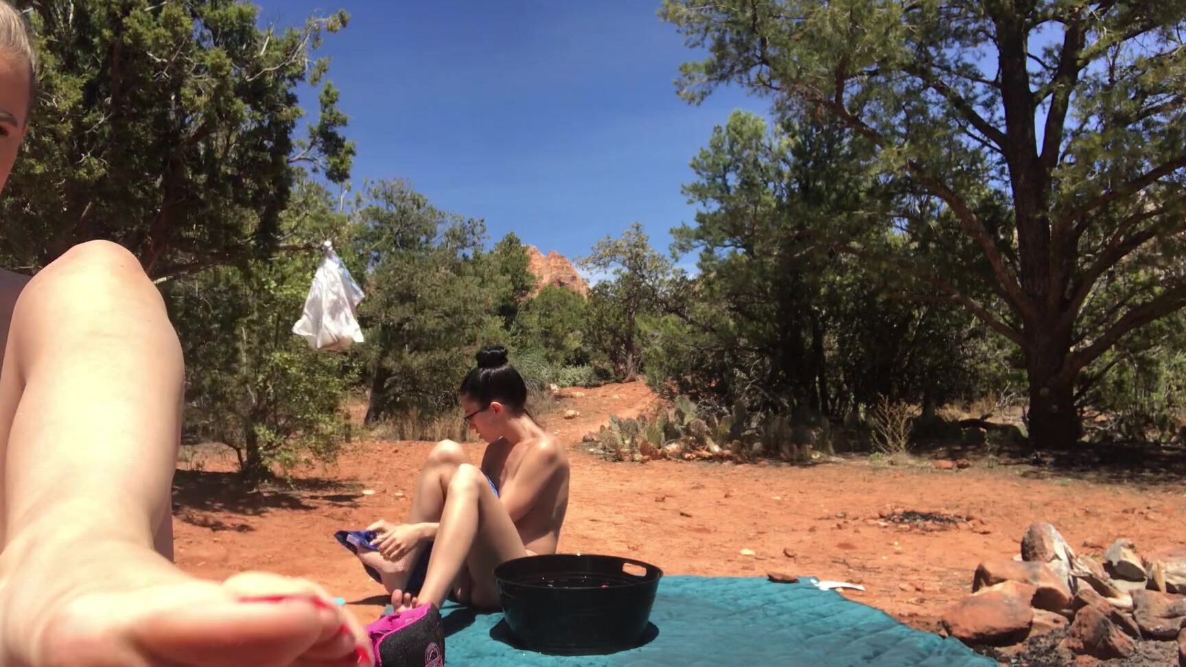 Blakeblossomxxx Bts Of Our Camping Expedition