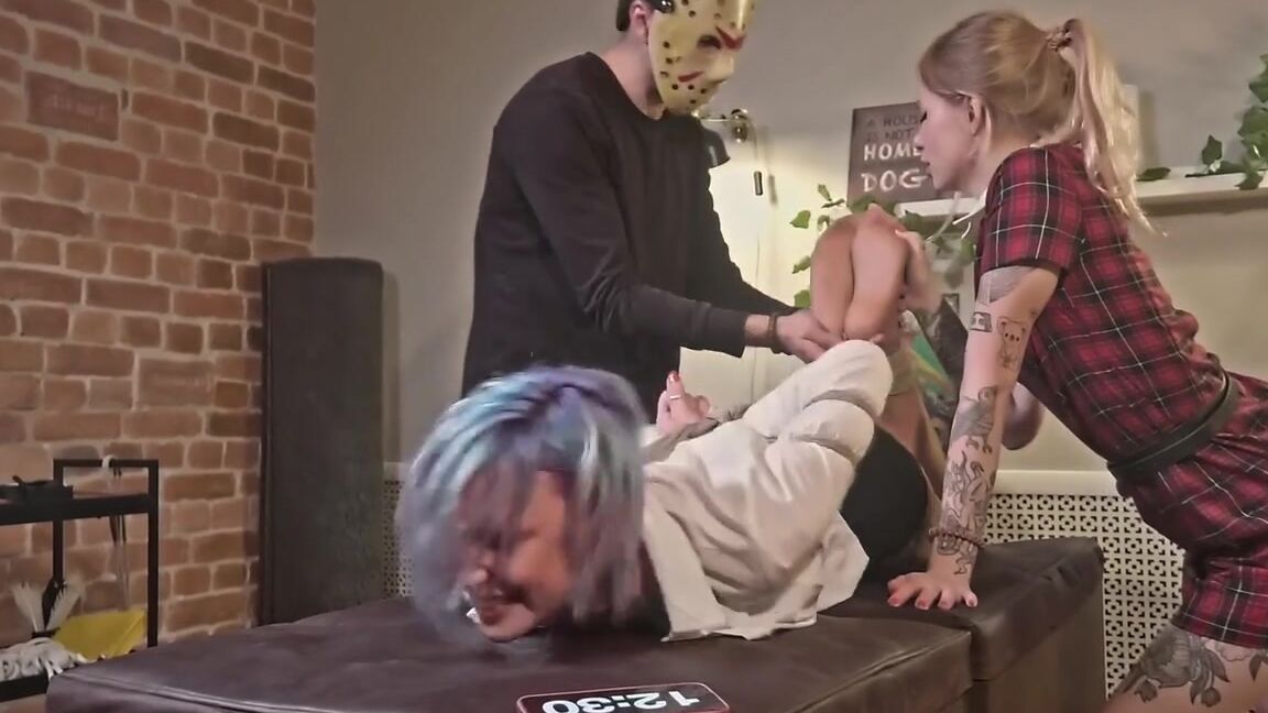 Rf Studio Production Astrid Finds An Odd Side Job One Hour Of Foot Tickling In Pantyhose Hogtie With Assistant Olivia Part 2 Full Hd Mp4P