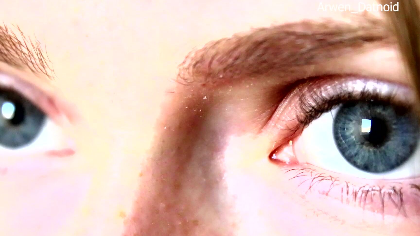 Blue Eye Of The Warrior Goddess