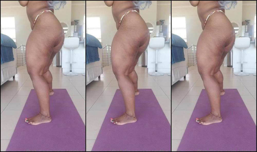 Cidneyg Raw Unedited Much Needed Naked Stretch