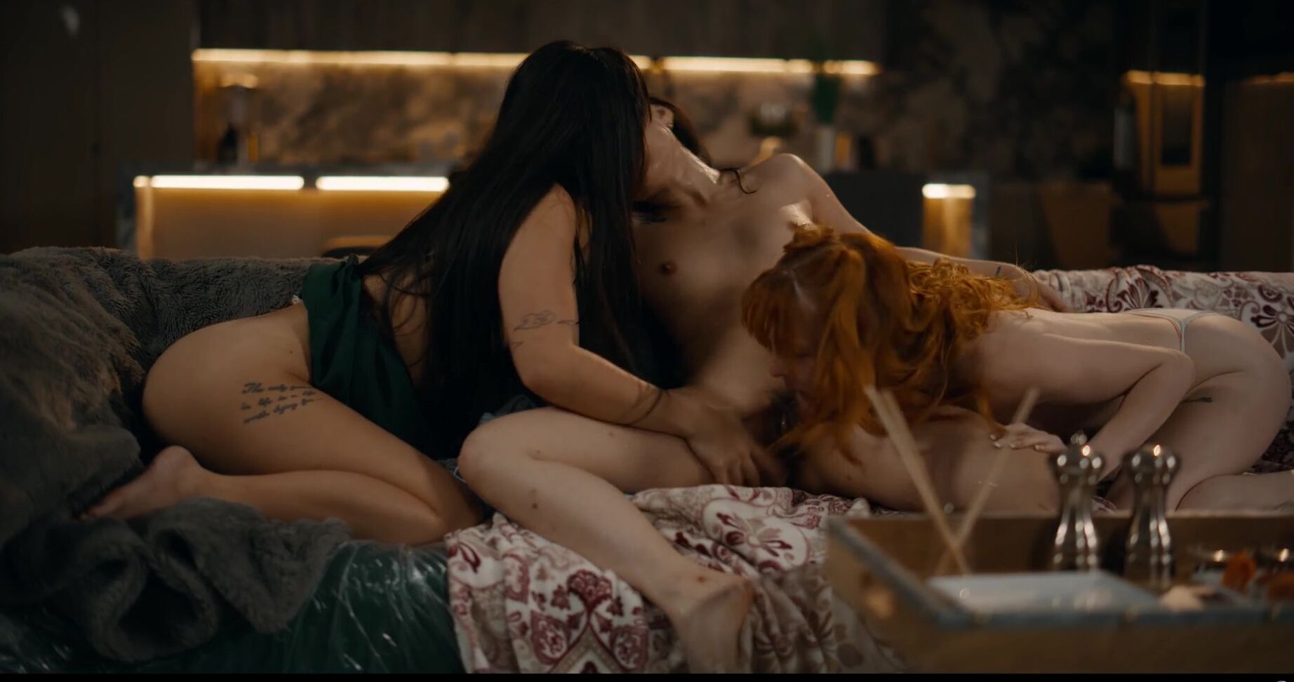 Foursome, Straight, All Sex, Orgy, Hardcore Lulu Chu, Kimmy Kimm, Madi Collins - Sushi Glamour SiteRip