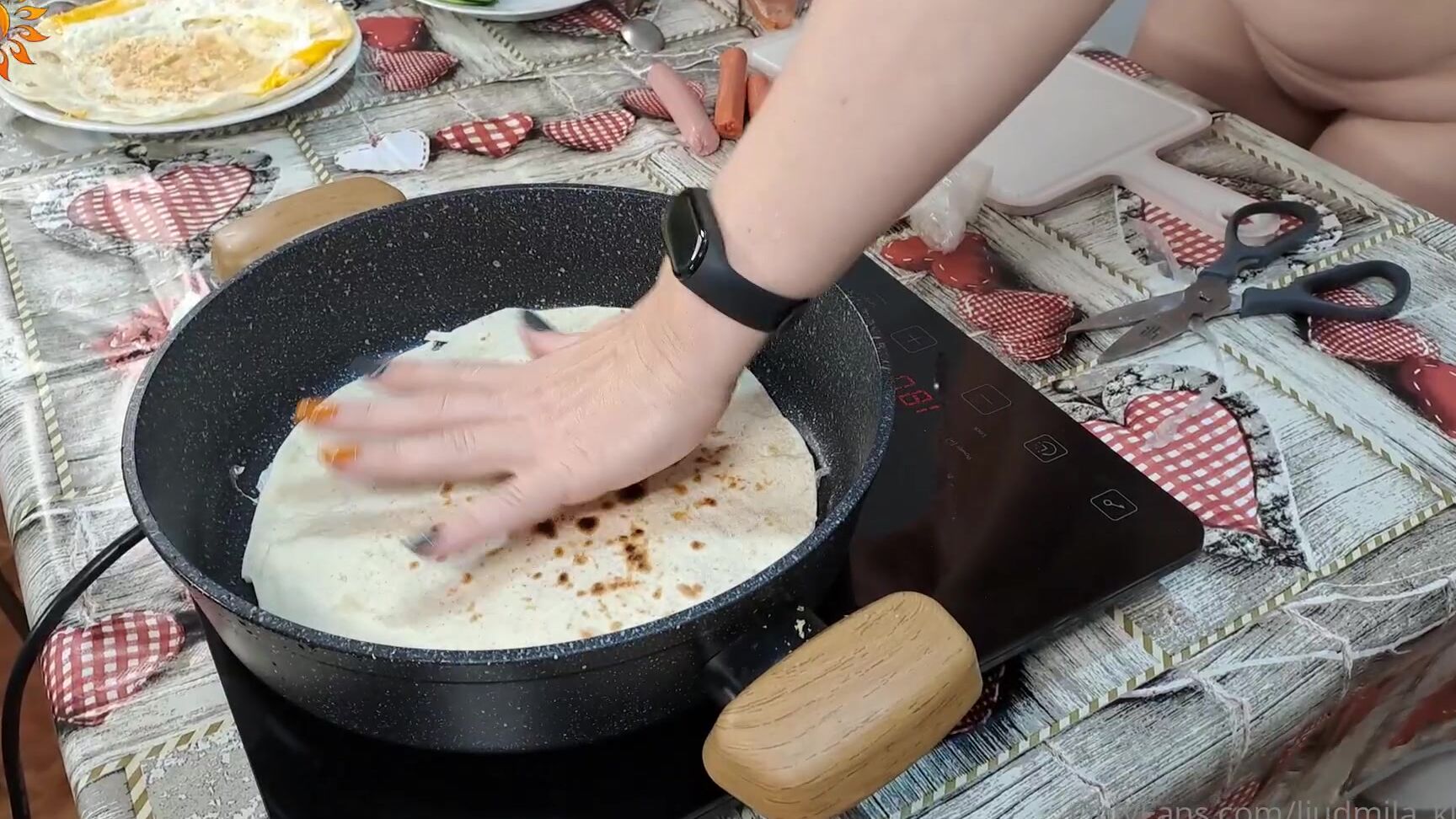 Liudmila Kurina Original Sandwich Nudist Kitchen Video