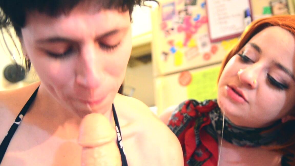 Blowjob, POV, Role Play, Taboo, Trans freshie juice family blowjob with sophie ladder ManyVids