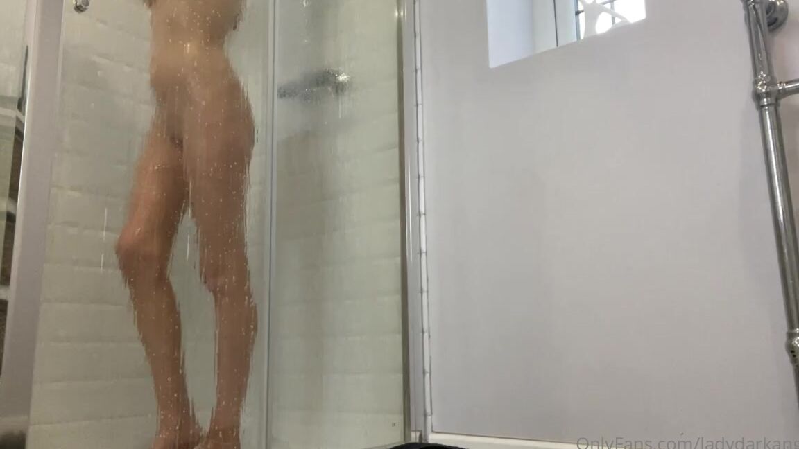 Ladydarkangeluk Onlyfans Good Morning A Quick Shower And Wash The Hair