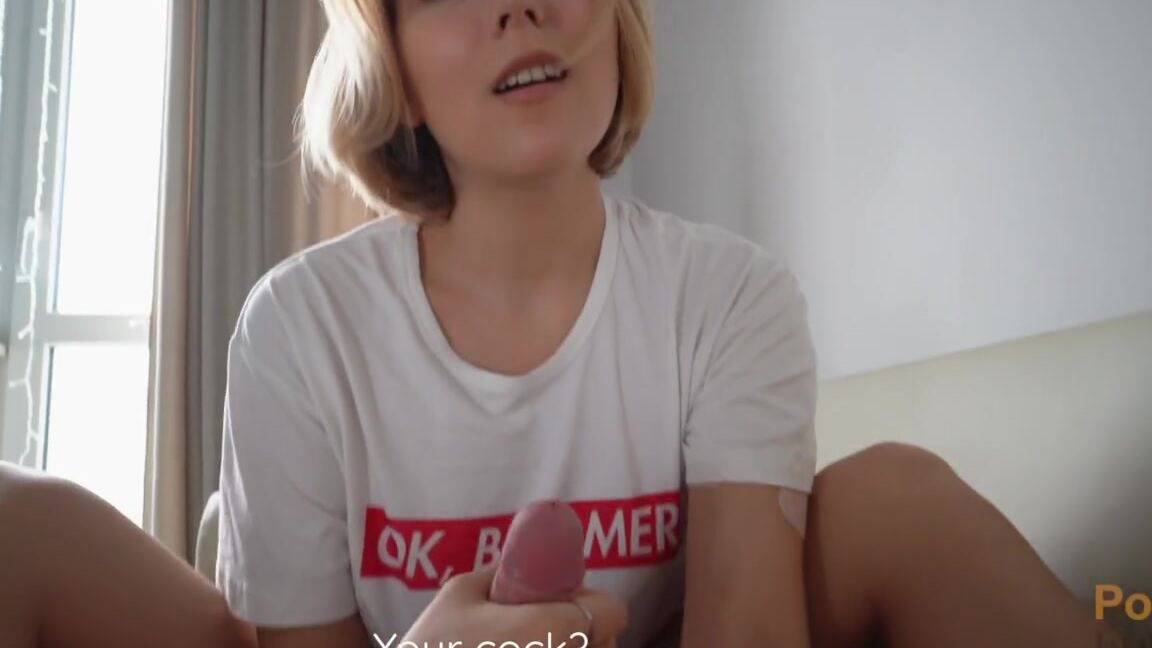 JuliAleXXX My Feets like Jerking my Friend's Cock and I Swallow all his Cum Pornhub