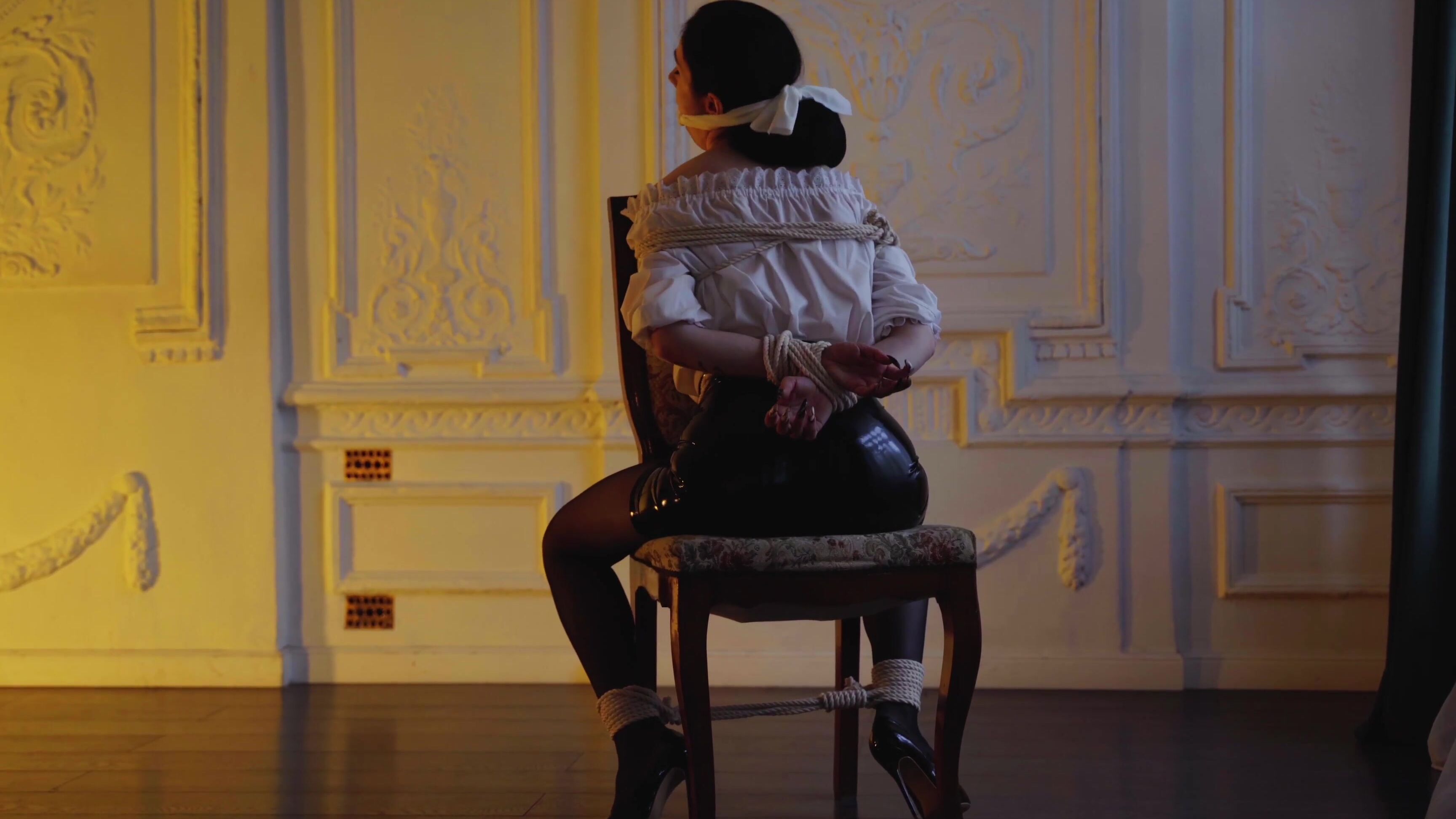 Bondage, Gag, Latex, Liquid Latex, Rope Bondage bondage-latex-and-hands ManyVids