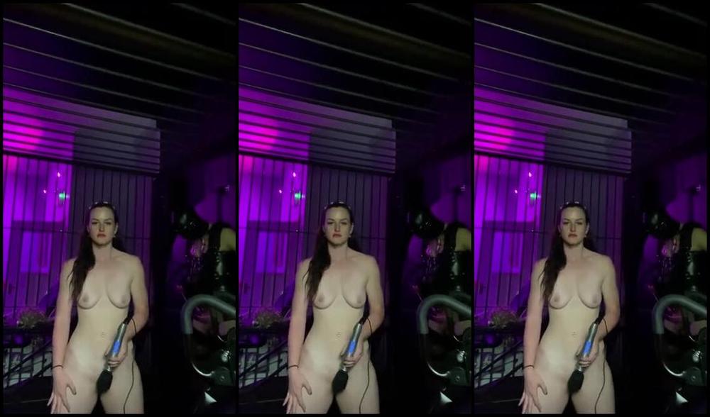 Vivienne L Amour Aka Vlproductionsuk Onlyfans Mistress Gets Off To The Sounds Of You Suffering My Slave Is Attached To My Fetters Wheel In The Pen