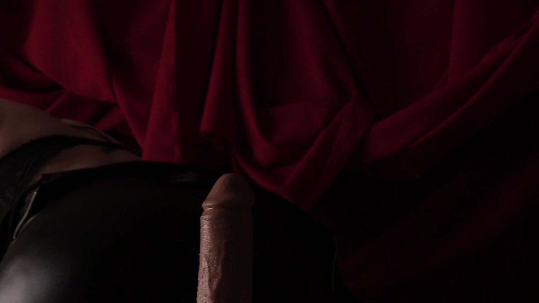 Bettie Bondage Vampire Ends You With Anal Creampie