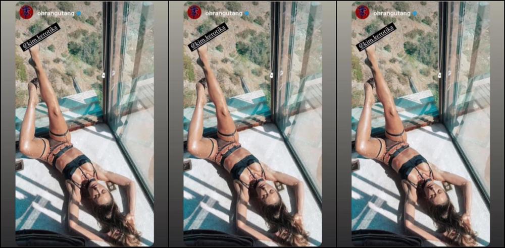 Kimkerotika Bts From My Shoot Today