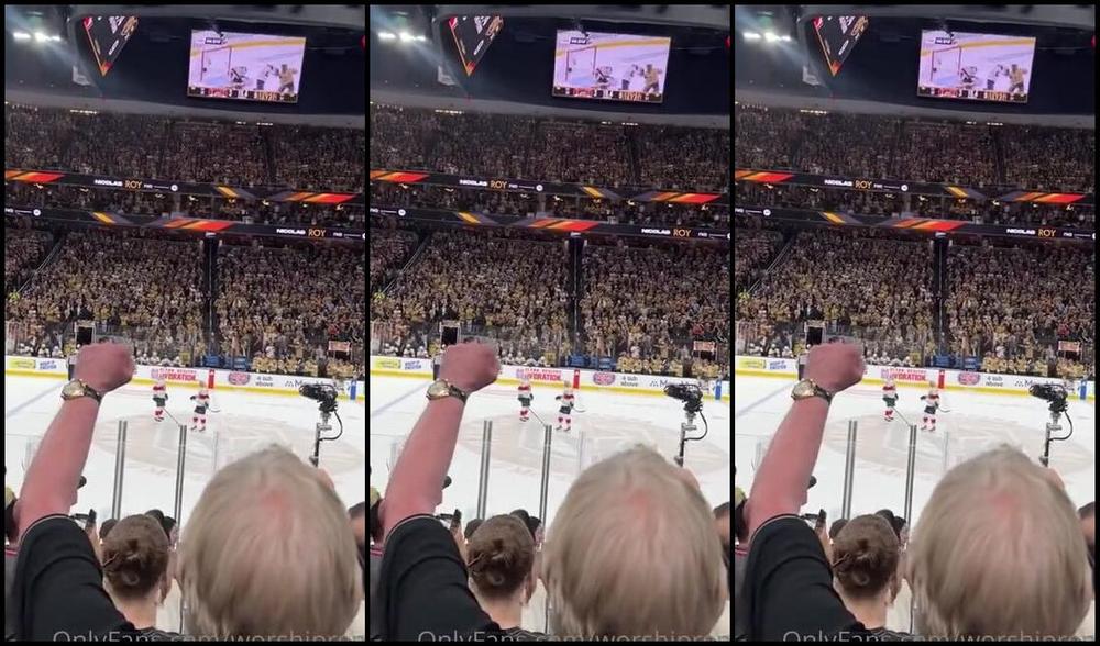 Princess Rene Aka Worshiprene Onlyfans Hockey Post Last Night Was So Much Fun Vgk Won The Stanley Cup Scroll Through For Pi 1