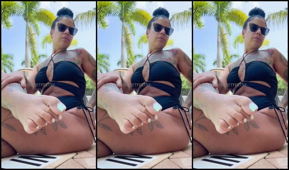 Sweetfeetsy Aka Sweetfeetsy 05 20 2024 Onlyfans Video Summer Time Poolside Tease