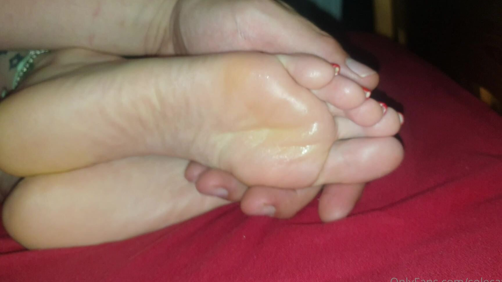 Solecatcher Another Early Morning Foot Worship Session In Bed
