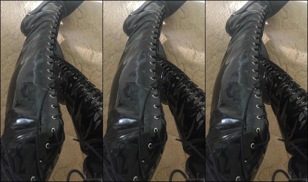 Goddessanna Video Over Mins Of Boot Worship Get Ready To Drool