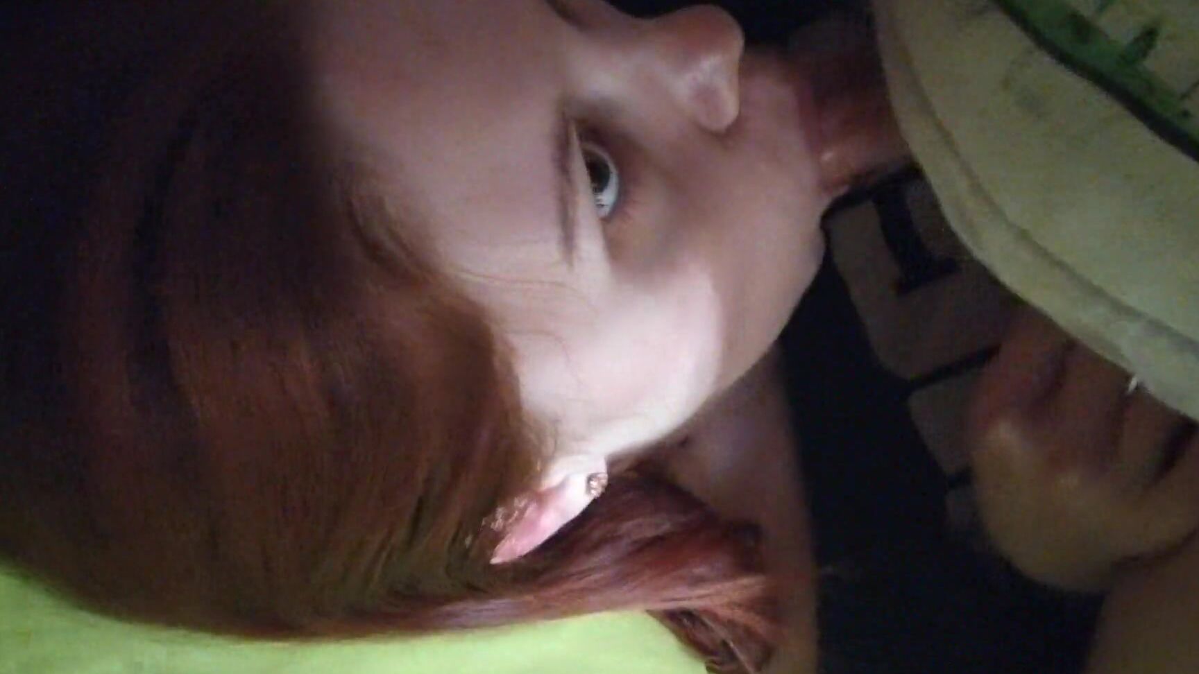 Veronica Fox A young Russian red-haired girl is fucked in the mouth to the throat Pornhub