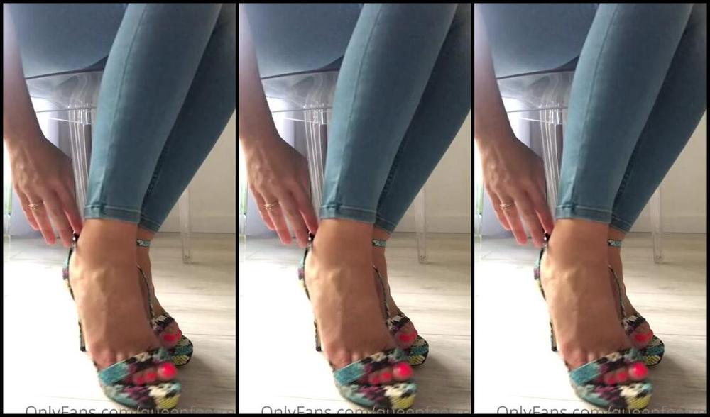 Queenfeetred Nicknamed Queenfeetred Onlyfans I Love This Heelswhat About Da