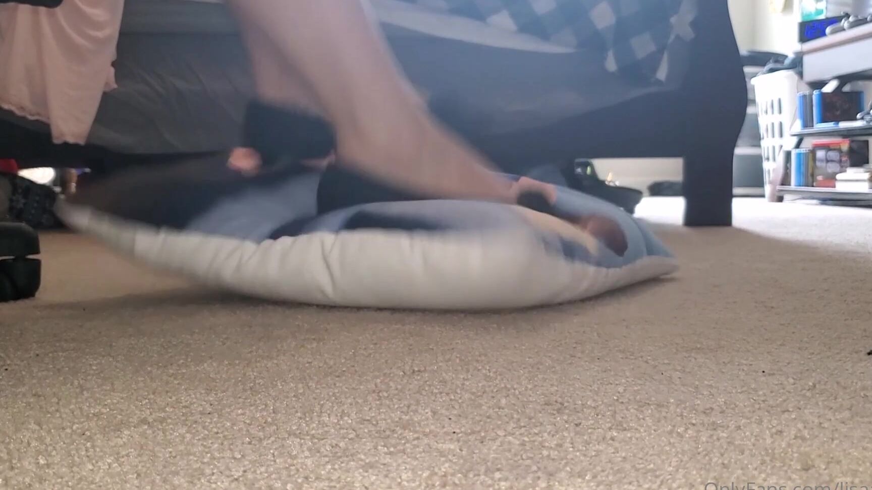 Lisaasmr Flats Pillow Stomping Asmr