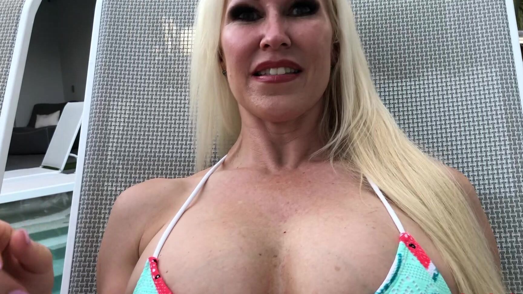 "Femdom Puppy Play" female domination, femdom pov, pet play, puppy play, sfw, taboo Poolside Puppy Step Brother manyvids