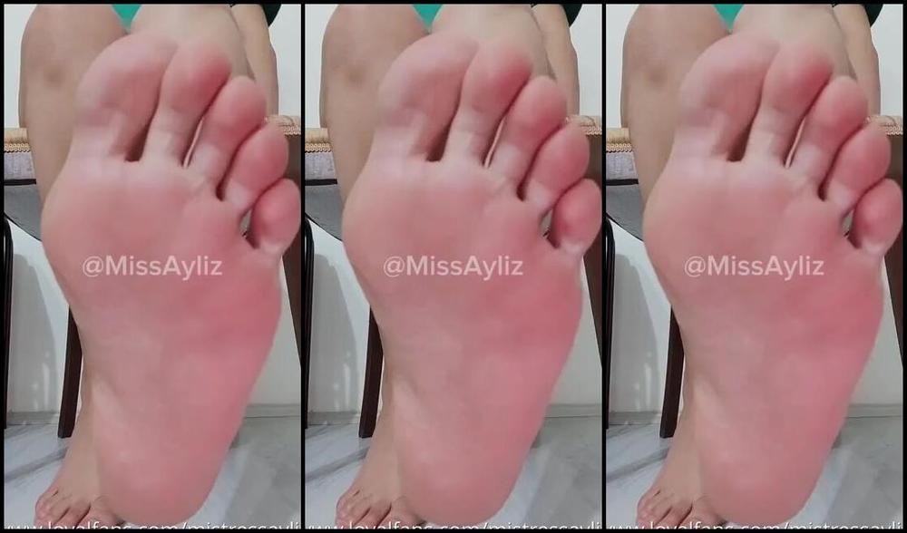 Mistress Ayliz Feet Without Nail Polish Loyalfans