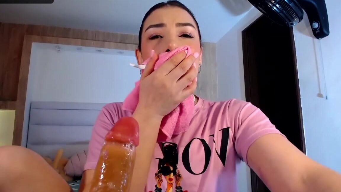 deepthroat, drool, orgasms, sloppy, swallowingdrooling deep throat pursuit fueled by slobber soaked dildo play Manyvids