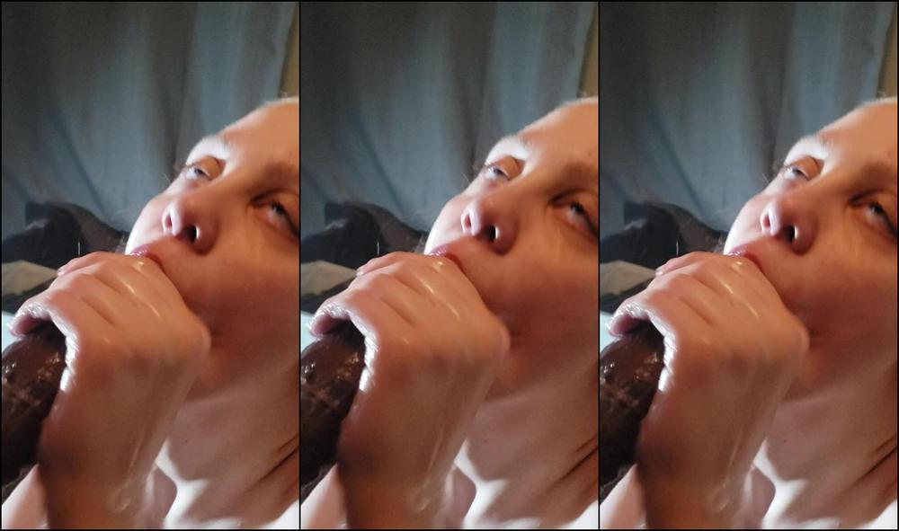 Blowjob, Blonde, Interracial, Spitting, Gagging briceleblaze sloppy head before bed ManyVids