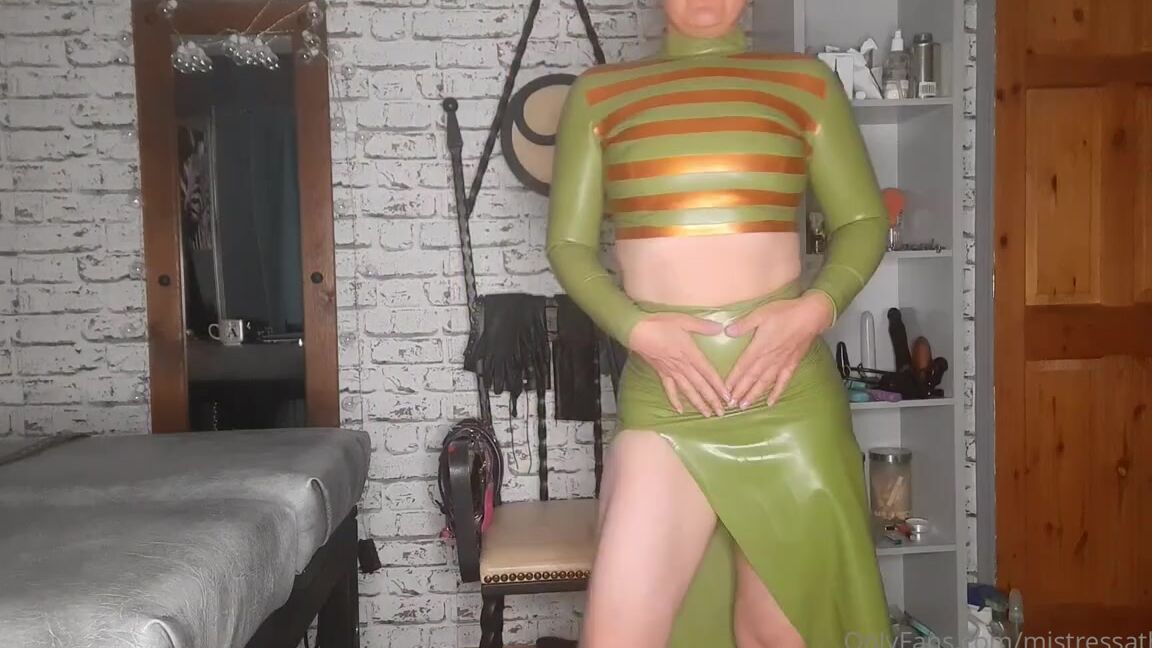 Mistress Athena Nicknamed Mistressathena Onlyfans Latex And Chaste