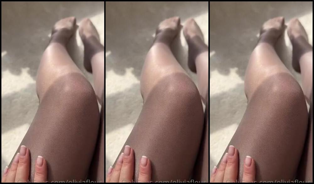 Oliviafleur X 04 25 2023 Onlyfans Video These Pantyhose Make Me Feel So Sexy Silky Smooth And So Luxurious To Stroke