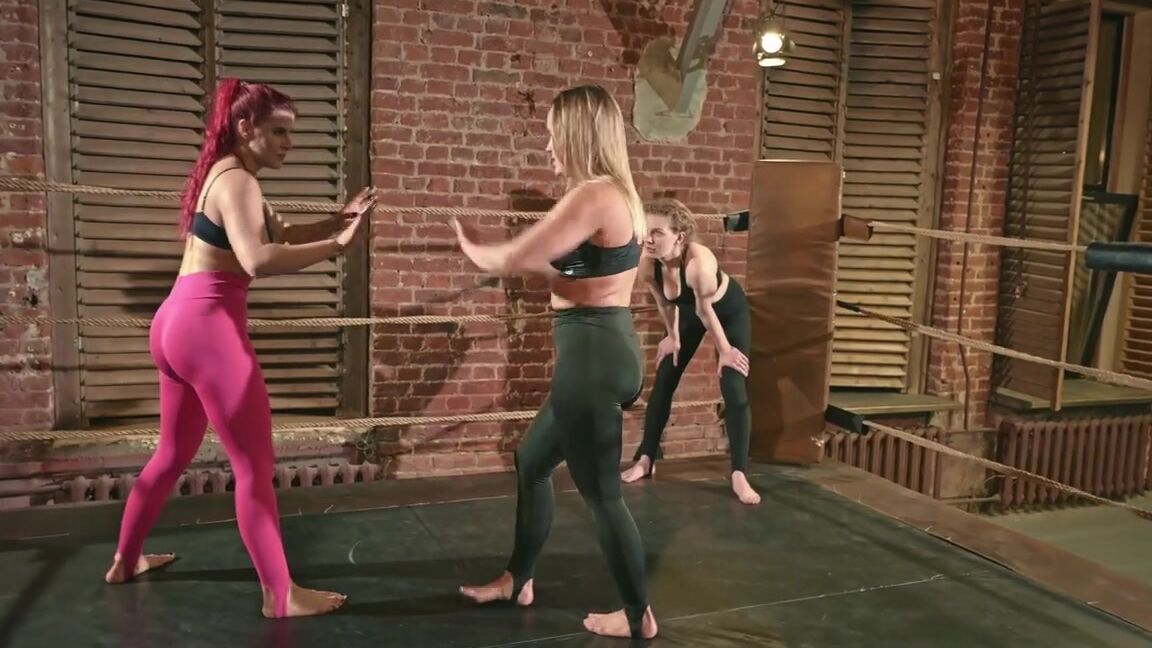 Rf Studio Production Mixed Tickle Wrestling Pandora Vs Annabelle Brittany As The Referee Full Hd Mp4P