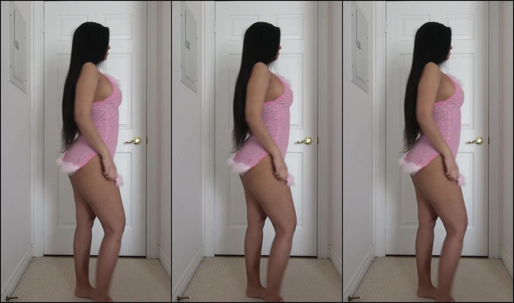 Hayleyxyz Slutty Asian Lingerie Try On