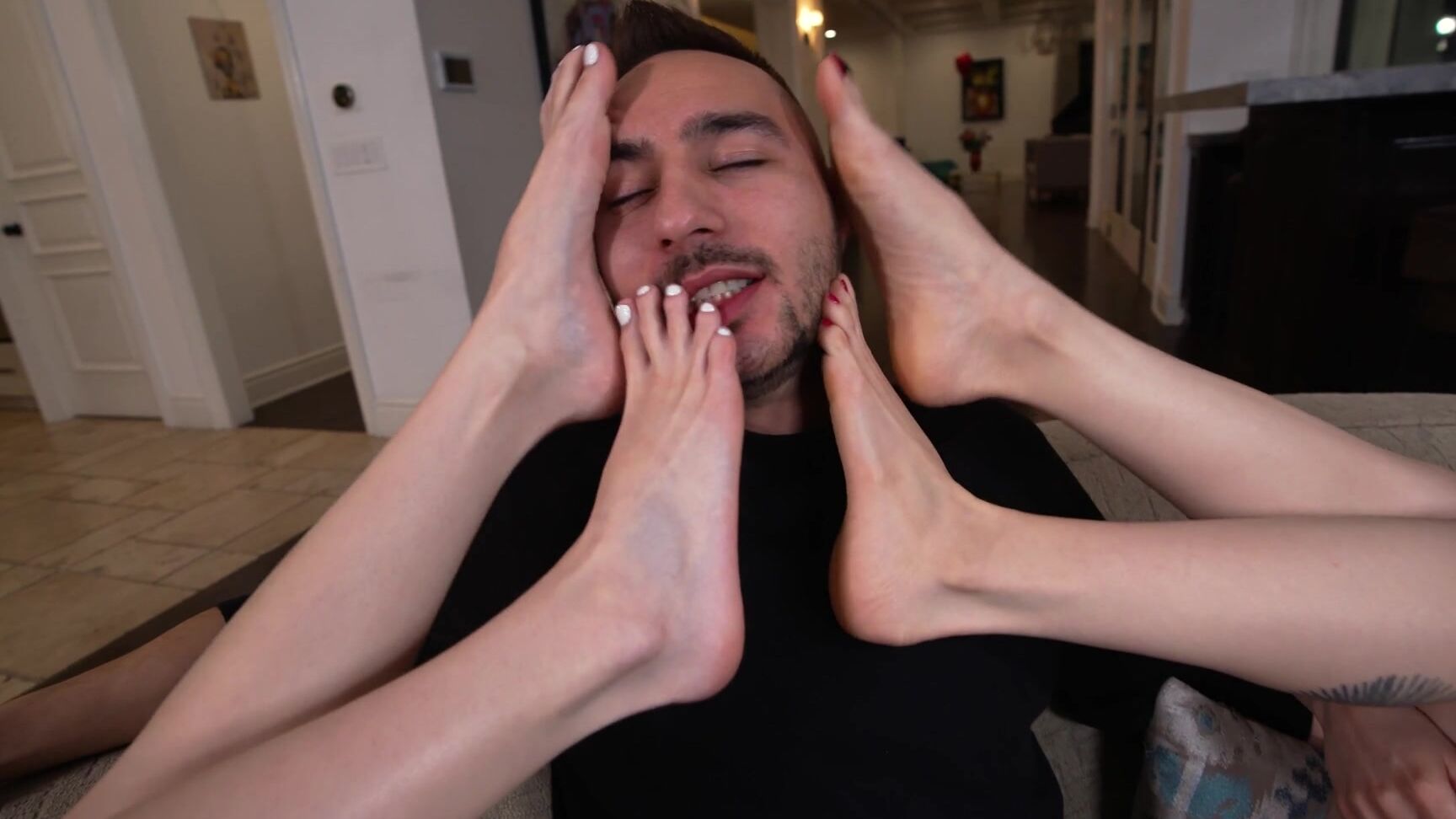 Hardcore, Skinny, Foot Fetish Emma Rosie, Lola Fae - Raincheck SiteRip