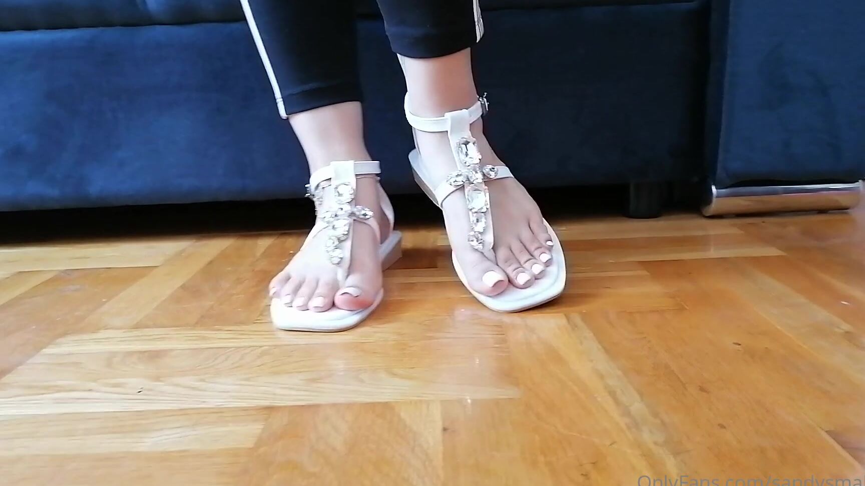 Sandysmallfeet Just A Morning Feet Stretch