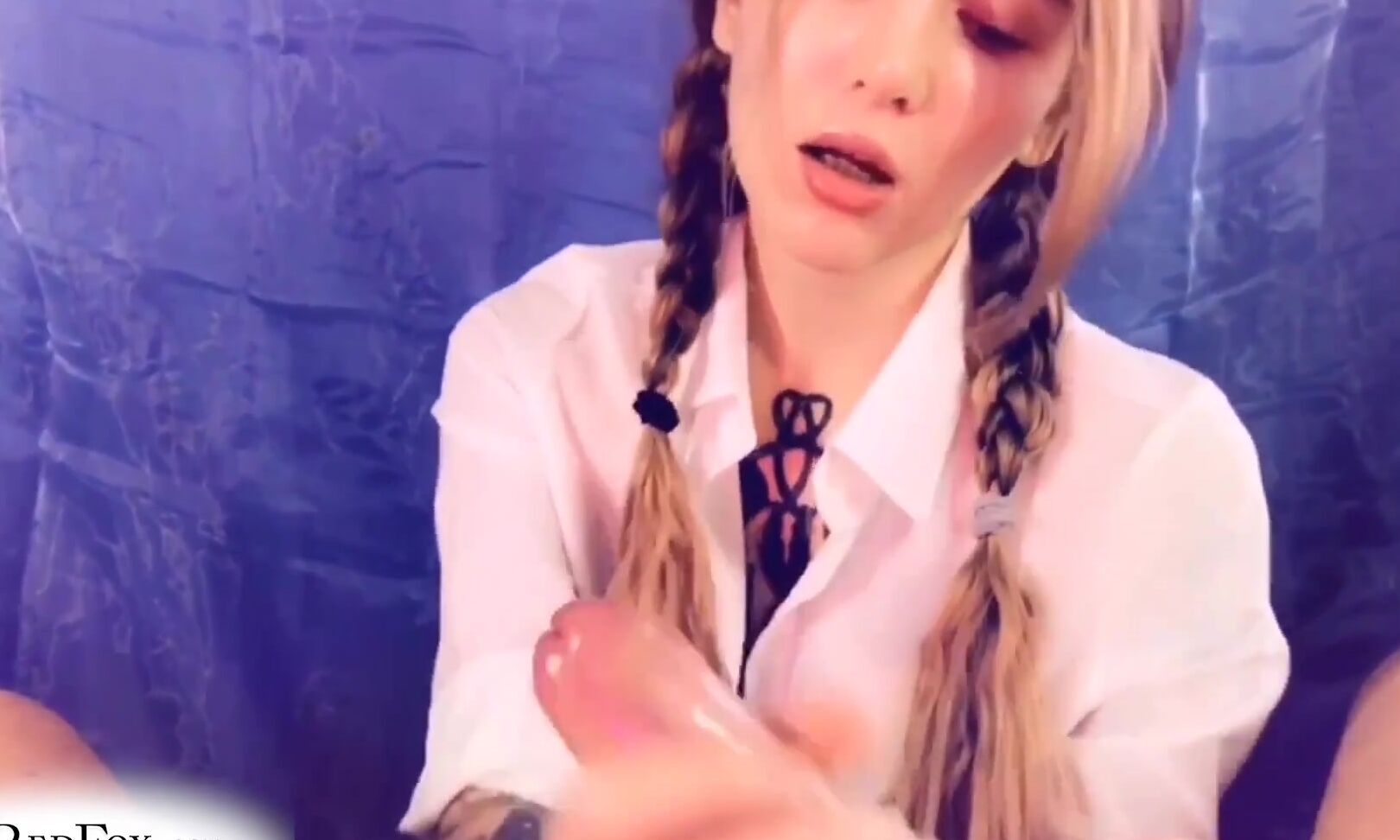 Red Fox Cute Student Jerk Off Cock Young Teacher After Lesson PornHubPremium